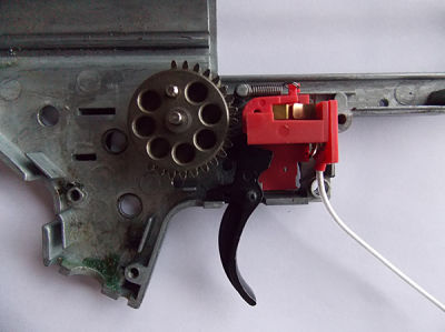 Visão geral do sistema de gatilho de AEG Airsoft - Gearbox v2